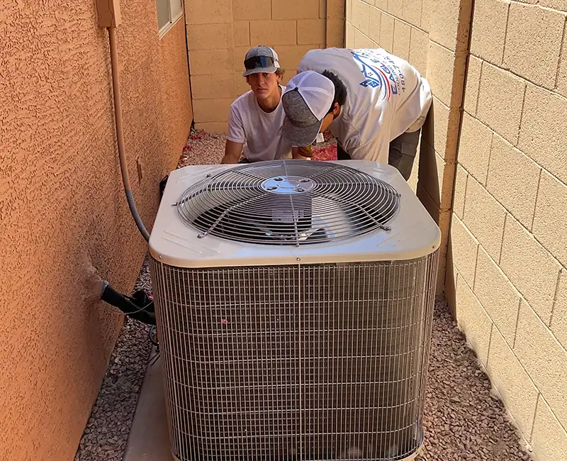 AC replacement installation in Queen Creek