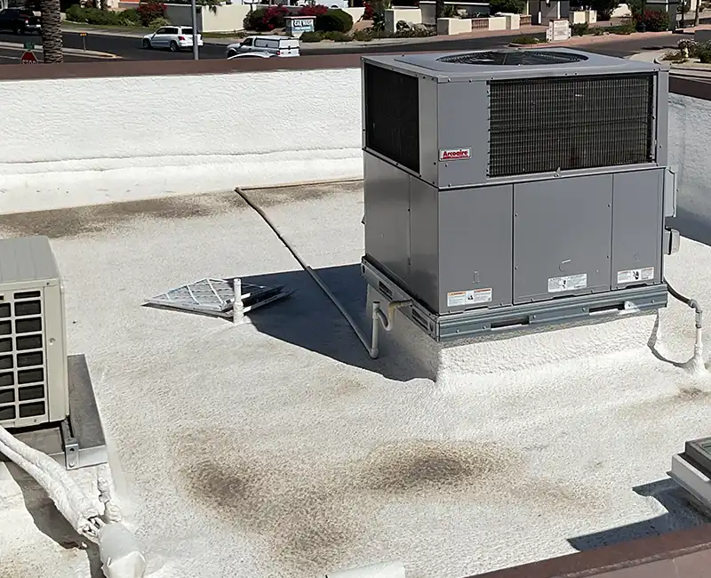 Rooftop commercial HVAC unit